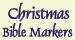 Christmas Bible Markers